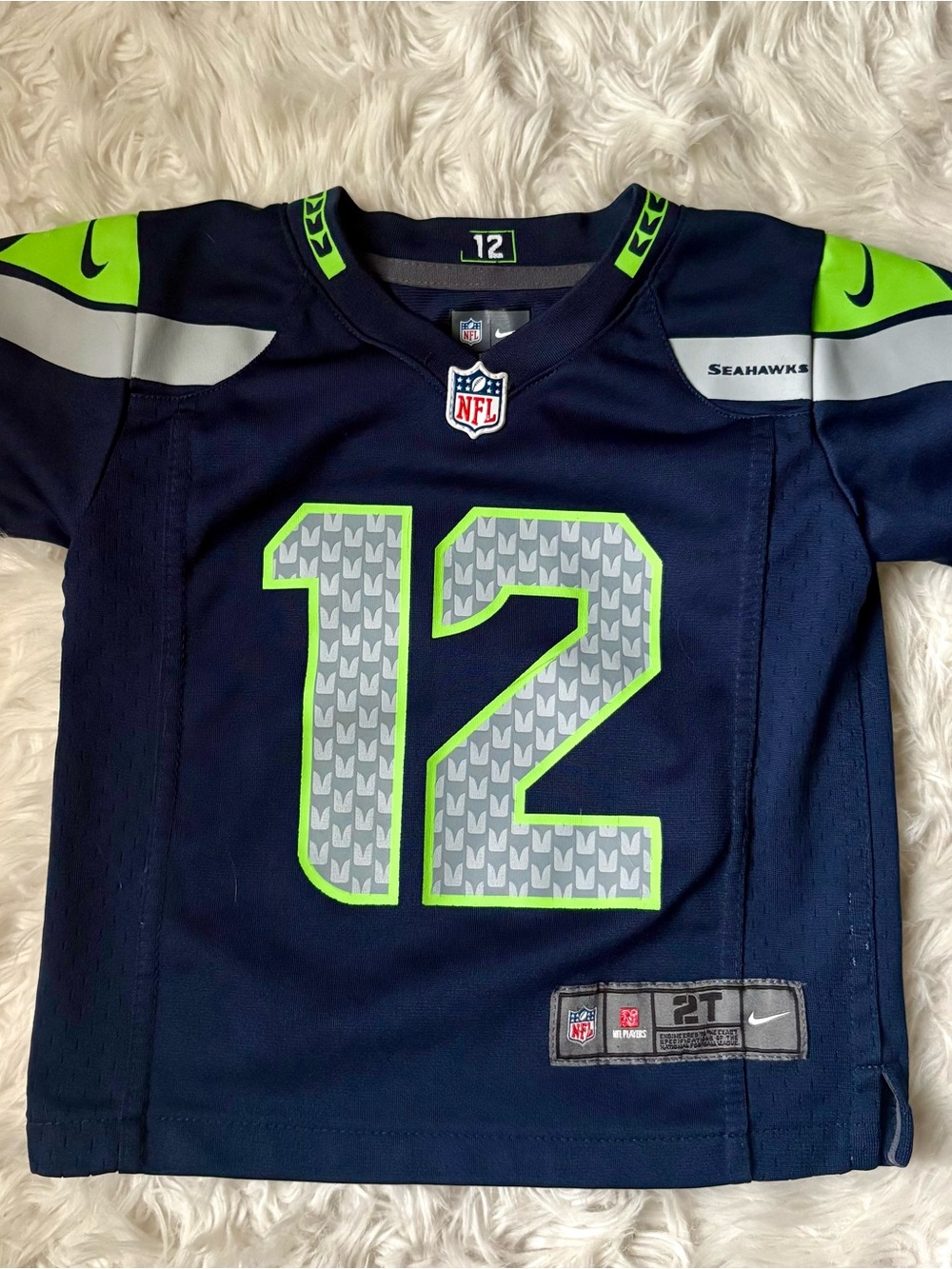 Seattle Seahawks Toddler Jersey NFL 12